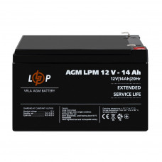 Акумулятор AGM LPM 12V - 14 Ah