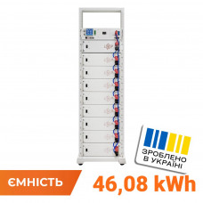 Акумулятор LP LiFePO4 Battery HVM 460,8V 100Ah (46080 Wh) BMS 125А AB Lrack white