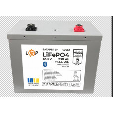 Акумулятор LP LiFePO4 12,8V - 230 Ah (2944Wh) (BMS 200A/100А) Метал Smart BT