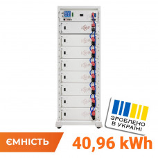 Акумулятор LP LiFePO4 Battery HVM 409,6V 100Ah (40960 Wh) BMS 125А AB Lrack white