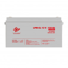 Акумулятор гелевий LPM-GL 12V - 150 Ah