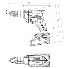 Акумуляторний шурупокрут Metabo TBS 18 LTX BL 5000 (620063540)