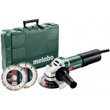 Кутова шліфувальна машина Metabo WEQ 1400-125 Set (600347510)