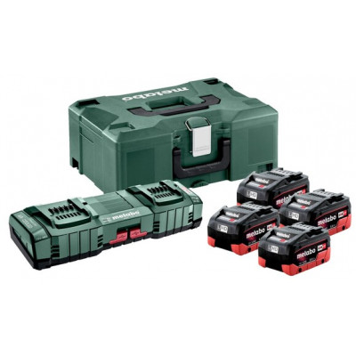 Набір акумуляторний Metabo 4 x LiHD 8.0Ah +1 ASC 145 DUO +ML (685135000)