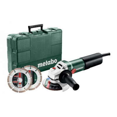 Кутова шліфувальна машина Metabo WQ 1100-125 Set (610035510)