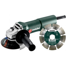 Кутова шліфувальна машина мережева Metabo W 750-115 Set (603604920)