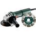 Кутова шліфувальна машина мережева Metabo W 750-115 Set (603604920)