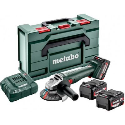 Акумуляторна кутова шліфувальна машина Metabo W 18 L 9-125 Quick (602249960)