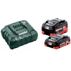 Набір акумуляторний Metabo LiHD 1x4.0 Ah + LiHD 1х5.5 Аг (685160000)