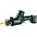 Акумуляторна шабельна пила Metabo PowerMaxx SSE 12 BL каркас в case (602322860) (без акумулятора і ЗП)