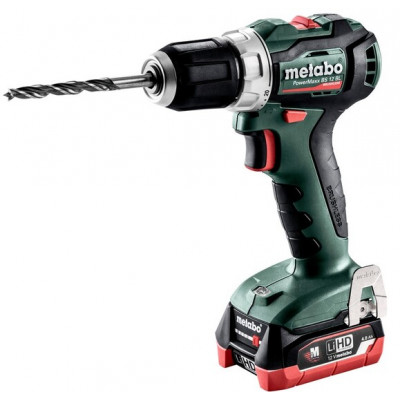 Акумуляторний шурупокрут Metabo PowerMaxx BS 12 BL LiHD 2x4.0 Ah (601038800)