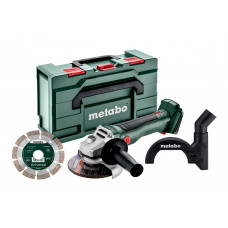 Акумуляторна болгарка Metabo Set W 18 L BL 9-125 (691225000) без АКБ та ЗП