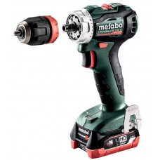 Акумуляторний шурупокрут Metabo PowerMaxx BS 12 BL Quick LiHD 2x4.0 Ah (601039800)