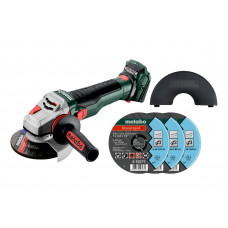 Акумуляторна болгарка Metabo Set WB 18 LTX BL 15-125 Quick (691226000) без АКБ та ЗП