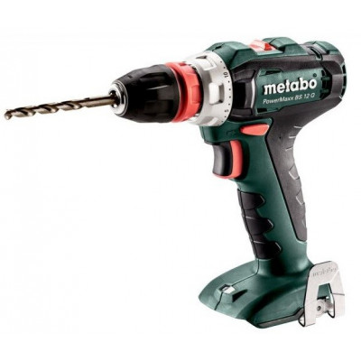 Акумуляторний шурупокрут Metabo PowerMaxx BS 12 Quick каркас MetaLoc (601037840) (без акумулятора і ЗП)