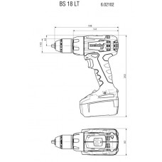 Акумуляторний шурупокрут Metabo BS 18 LT LiHD 2x4.0 Ah (602102800)