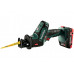 Акумуляторна шабельна пила Metabo SSE 18 LTX Compact LiHD 2x4.0 Ah (602266800)