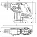 Акумуляторний перфоратор Metabo KH 18 LTX BL 24 (601713860) (без АКБ та ЗП)