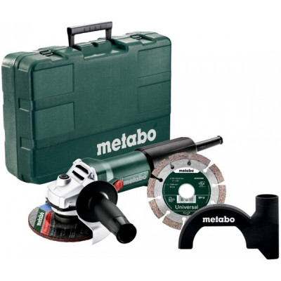 Кутова шліфмашина Metabo WEV 850-125 Set (603611510)