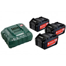 Базовий комплект Metabo Li-Power 18 В 5.2 Ач 3 шт + ASC 30-36 В (685048000)