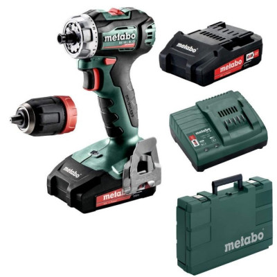 Акумуляторний шуруповерт Metabo BS 18 L BL Q (2х18 В, 2 А*год) (602327500)