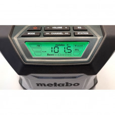 Акумуляторний радіоприймач Metabo R 12-18 BT (12-18 В) (600777850)