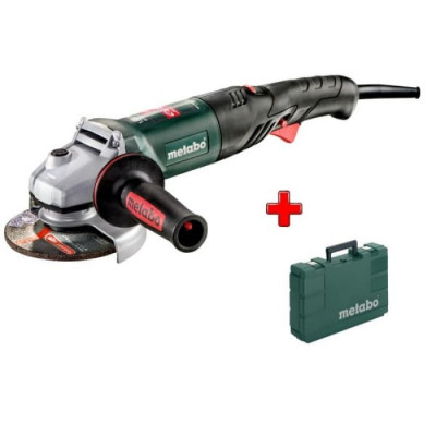 Кутова шліфмашина Metabo WEV 1500-125 QUICK RT + кейс (1.5 кВт, 125 мм) (601243500)