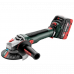 Акумуляторна болгарка Metabo WVB 18 LT BL 11-125 Quick (18 В, 2х5.5 А*год, 125 мм) (613057660)