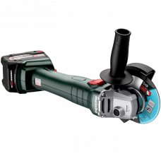 Акумуляторна кутова шліфмашина Metabo W 18 L 9-125 Quick (18 В, 2х5.2 А*ч, 125 мм) (602249650)