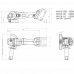 Акумуляторна кутова шліфмашина Metabo W 18 L 9-125 Quick (18 В, 2х5.2 А*ч, 125 мм) (602249650)