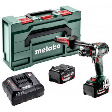 Акумуляторний дриль-шуруповерт Metabo BS 18 LTX BL I, 2 акб 18 В Li-Power 5.2 Ah, з/п, кейс