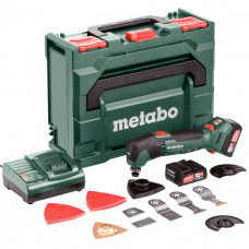 Акумуляторний універсальний різак Metabo MT 12 Powermaxx + 2 акб 2,0Ah + зарядний пристрій SC 30 + metaBOX 145