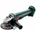 Акумуляторна кутова шліфмашина Metabo W 18 7-125, без акб в MetaBOX 165 L