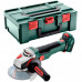 Акумуляторна кутова шліфмашина Metabo WVB 18 LTX BL 15-125 Quick, без акб в MetaBOX 165 L
