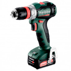 Акумуляторний дриль-шуруповерт Metabo PowerMaxx BS 12 BL Q, 2 акб Li-Power 12V 2 Ah, з/п в MetaBox 118