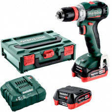 Акумуляторний дриль-шуруповерт Metabo PowerMaxx BS 12 BL Q, 2 акб LiHD 12V 4 Ah, з/п в MetaBox 118
