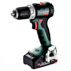 Акумуляторний дриль-шуруповерт Metabo BS 18 L BL, 2 акб LiPOWER 18 V 2 Ah, з/п SC 30 в MetaBOX 145