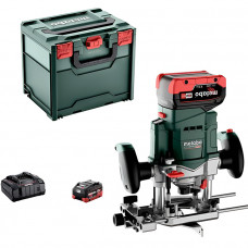 Акумуляторний фрезер Metabo OFV 18 LTX BL 12, с 2 акб 18V 5.5Ah та з/п ASC 145, в кейсі metaBOX 340