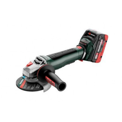 Акумуляторна кутова шліфмашина Metabo WPB 18 LT BL 11-125 Quick, 2 акб 5.5 Ah, з/п ASC 145, в MetaBOX 165 L