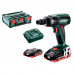 Акумуляторний ударний гайковерт Metabo SSW 18 LTX 400 BL, 2 акб 18 В LiHD 4.0 Ah, з/п, кейс
