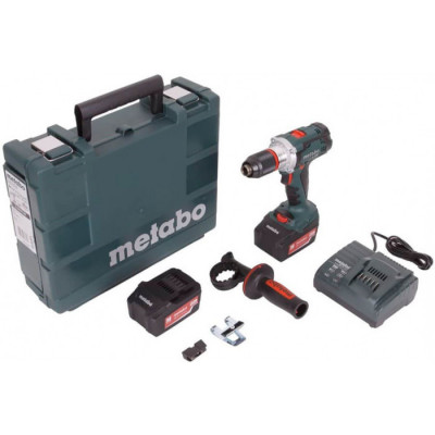 Акумуляторний дриль-шуруповерт Metabo BS 18 LTX Impuls, 2 акб 18 В Li-Power 5.2 Ah, з/п, кейс