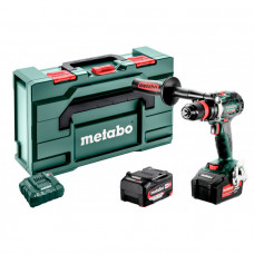 Акумуляторний дриль-шуруповерт Metabo BS 18 LTX BL Q I, 2 акб 18 В Li-Power 5.2 Ah, з/п, кейс