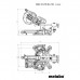 Акумуляторна торцювальна пила Metabo KGS 18 LTX BL 216 без акб і з/п у картоні
