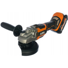 Акумуляторна кутова шліфувальна машина AEG BEWS18-125BL-502C (4935464417)