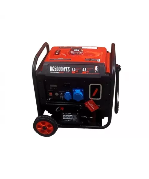 Генератор інверторний відкр. типу 4,5/5,0 КВт KG5000iYES (ручний+електр. пуск), КВІТКА PRO