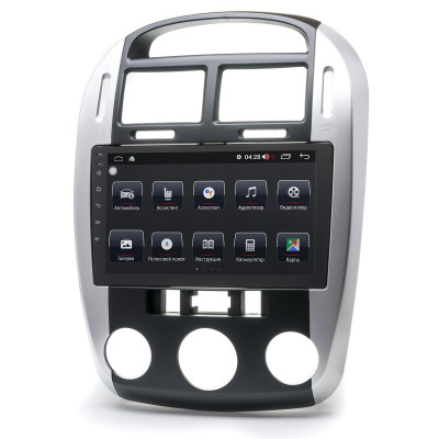 Штатна магнітола Prime-X 22-146/9B, 4+32, 4G. KIA Cerato (TD) 2009-2012 (з клімат контролем)
