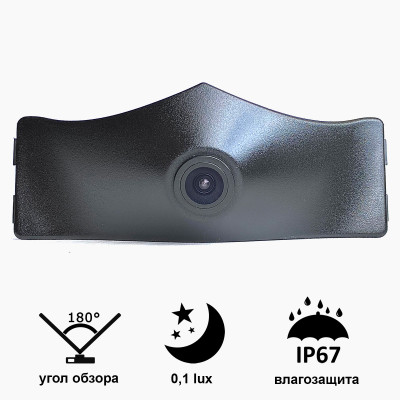 Камера Prime-X C8186W з широким кутом огляду AUDI A6L Quattro (2016).