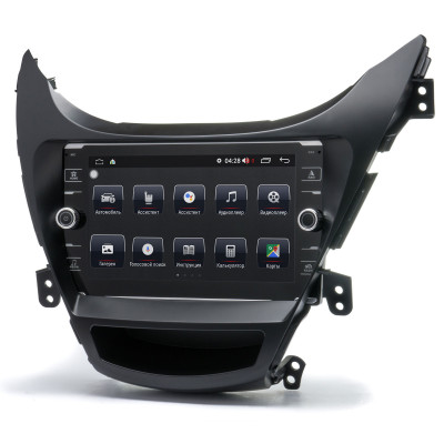 Штатна магнітола Prime-X 22-183/8K, 4+64, 4G. HYUNDAI Elantra (MD) / Avante (MD) 2011-2013