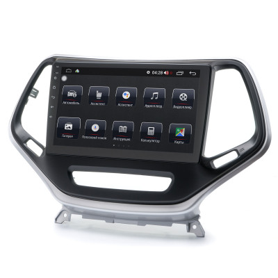 Штатна магнітола Prime-X 22-811/10M 2K, 4+64, 4G. JEEP Cherokee 2014+