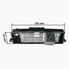 Камера Prime-X CA-9571 TOYOTA RAV4 III (2010-2012), Auris II (2013-н.ч.) / CHERY Tiggo (2005-н.ч.).